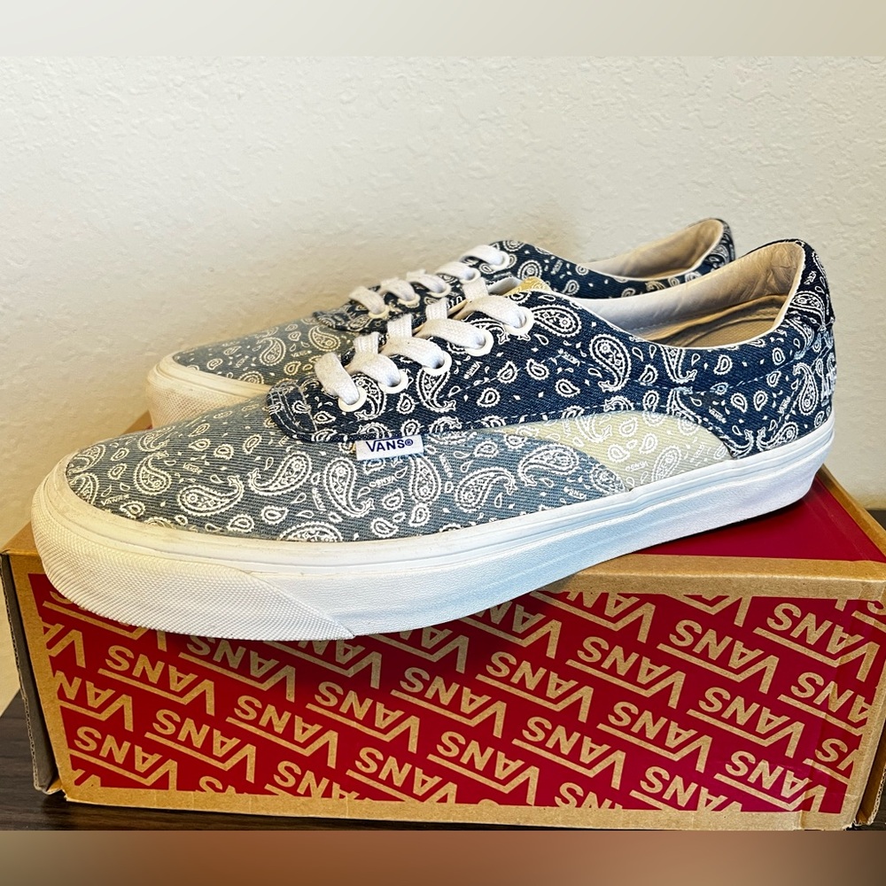 Vans Acer Ni Sp (Bandana) Blue Men’s Size 11